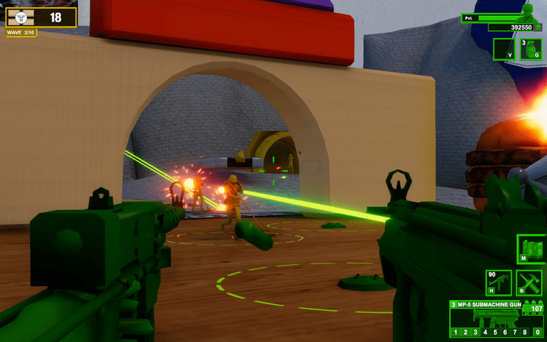 Attack on Toys  game